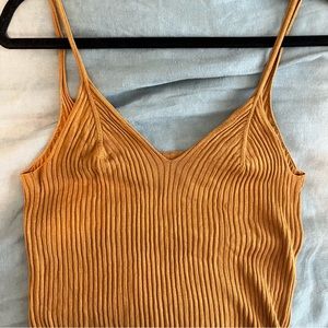 Anthropologie Ribbed Knit Tank Top